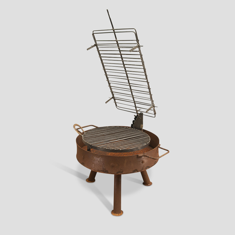 Campero 75 Open Fire Grill / Rust