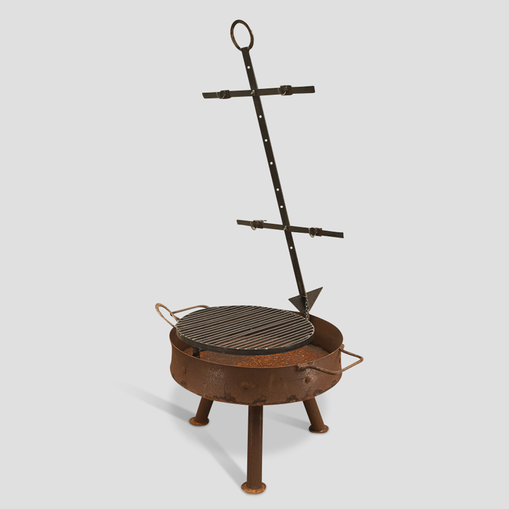 Campero 75 Open Fire Grill / Rust