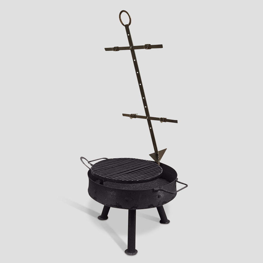 Campero 75 Open Fire Grill / Black