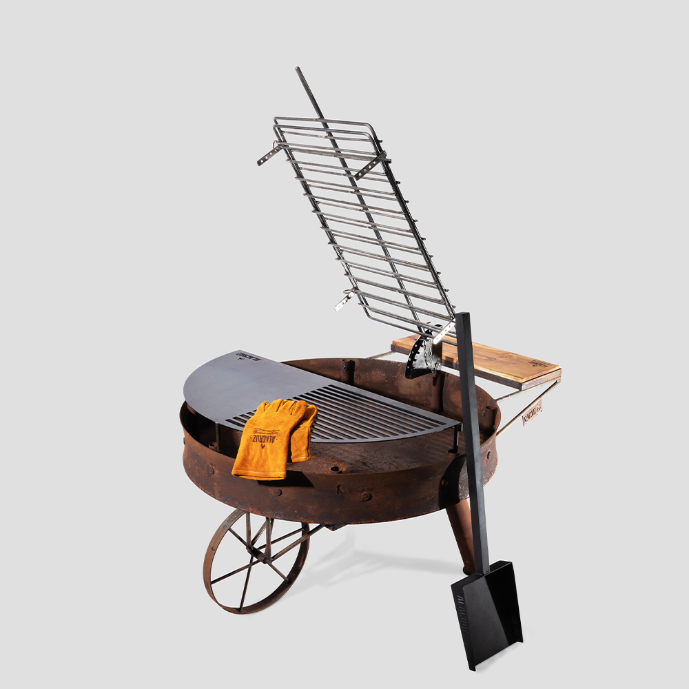 Campero 100 Open Fire Grill / Rust