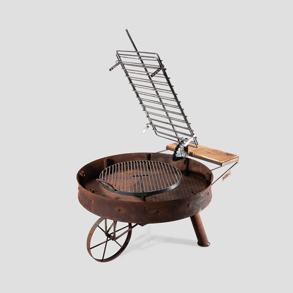 Campero 100 Open Fire Grill / Rust