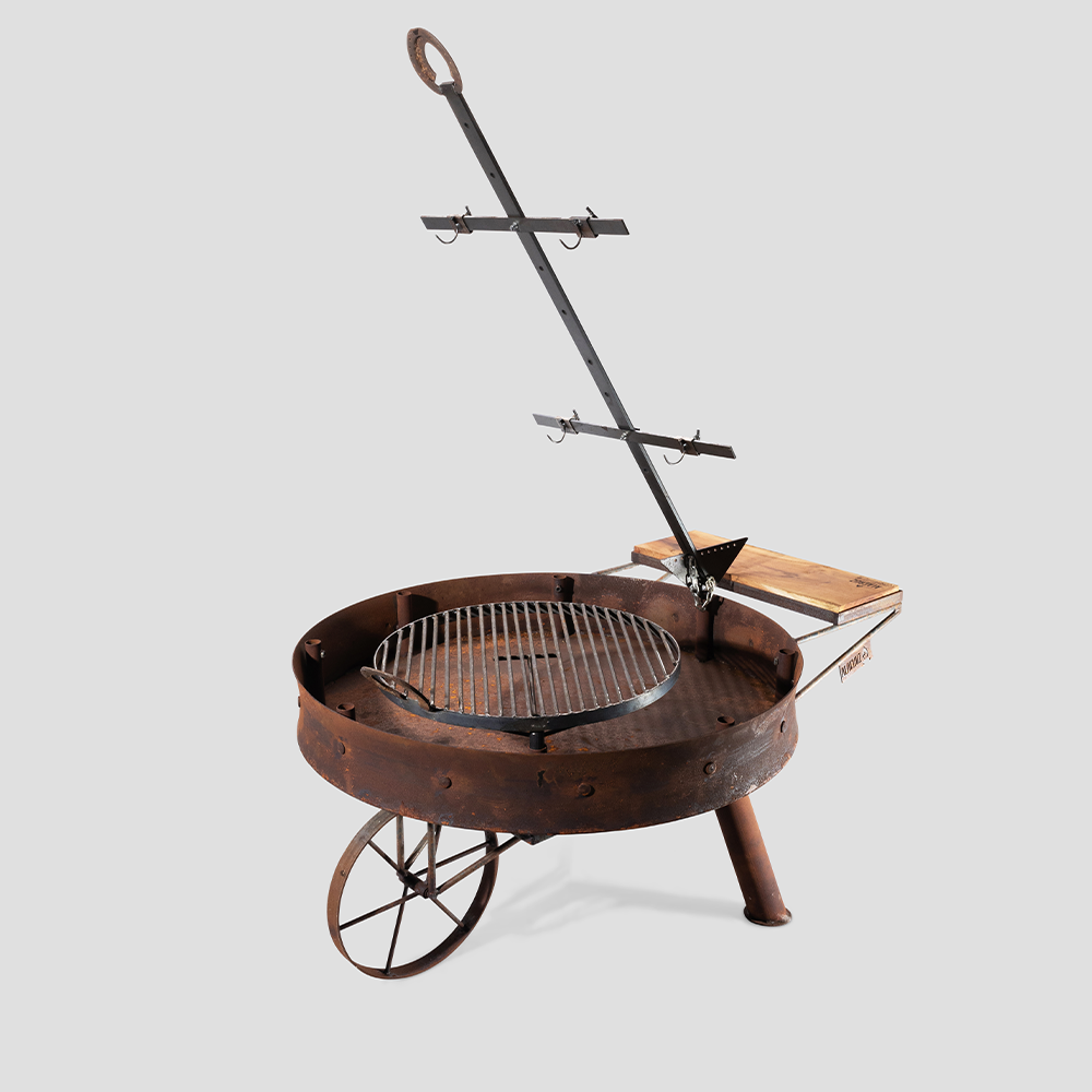 Campero 100 Open Fire Grill / Rust