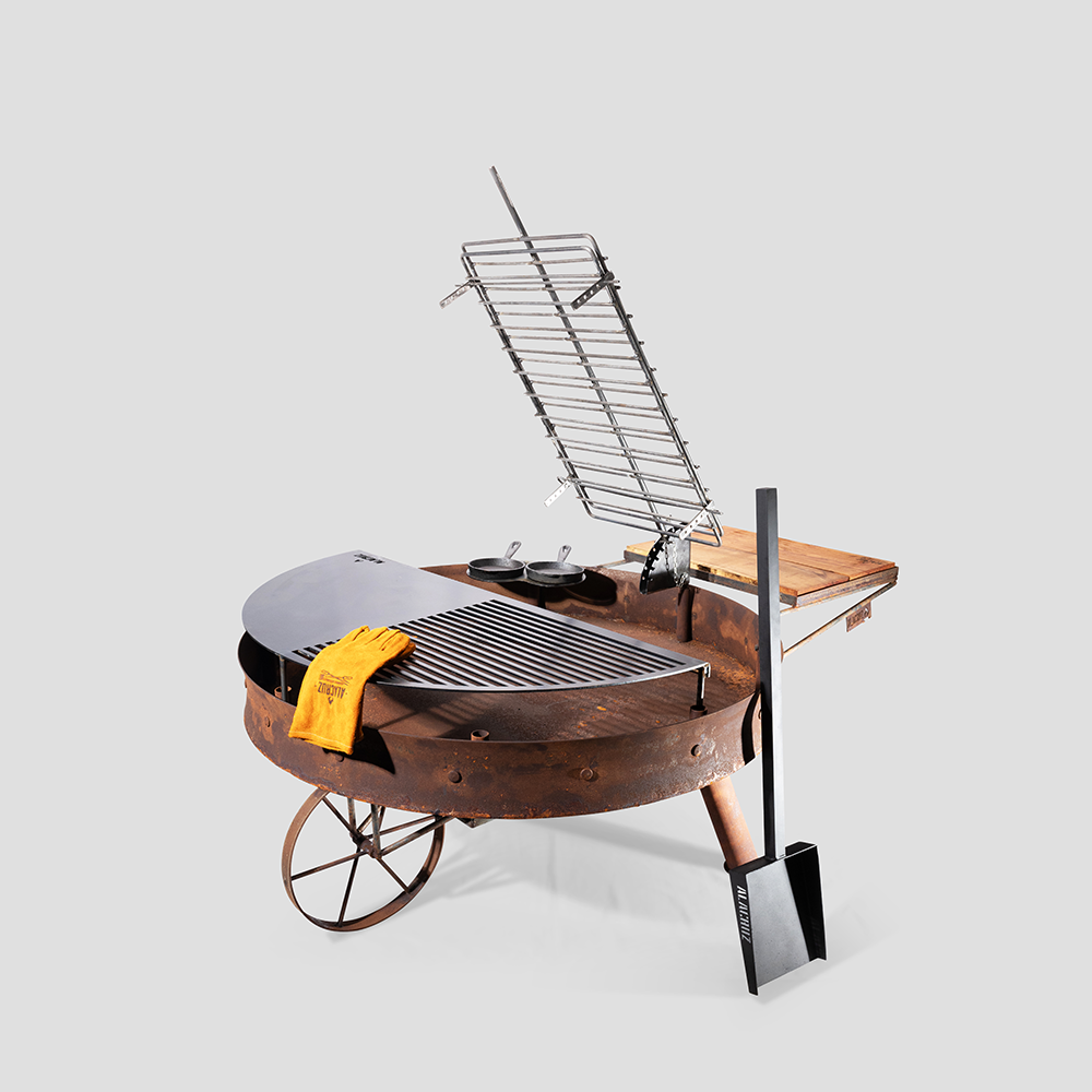 Campero Open Fire Grill / Rust