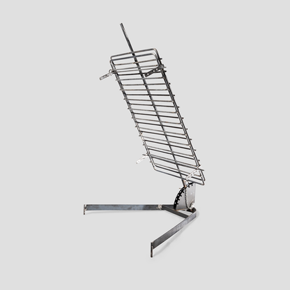 Press Cross With Base - campfire cooking equipment