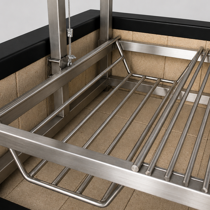 Modular Santa Maria Grill with Stainless Steel Grill