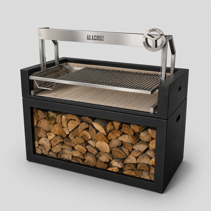 Modular Santa Maria Grill with Stainless Steel Grill